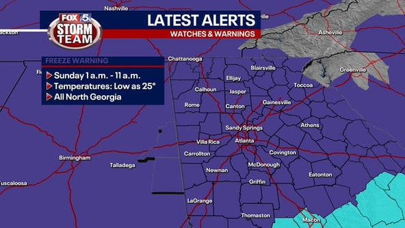 Atlanta warming centers open amid cold temps