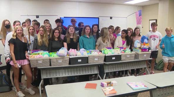 Cobb County high school club helping bring joy to kids dealing with tragedy