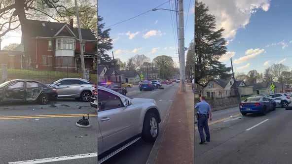 Wanted teen caught in his underwear after chase through Atlanta in stolen car, police say