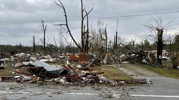 Shelters open for tornado victims in Troup, Baldwin County