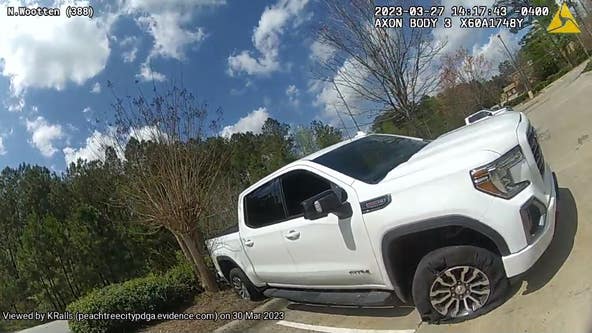 DUI driver with shocking .382 BAC found with flat tire in Peachtree City, police say