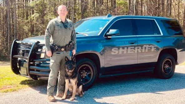 New K-9 team joins Coweta County Sheriff's Office