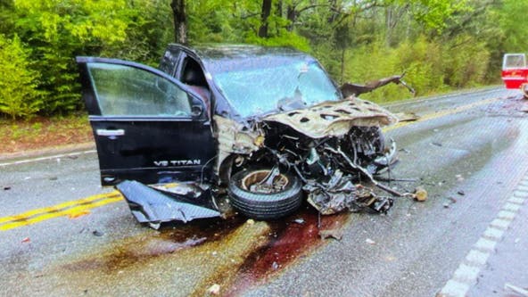 5 people killed, 1 seriously hurt in Newton County head-on collision