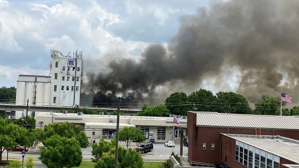 2-alarm fire at abandoned mill near downtown Chamblee