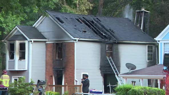 Elderly man found dead inside burning DeKalb County home, firefighter say