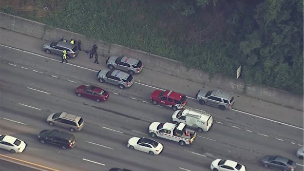 Mom gives birth to baby on side of I-285 in Dunwoody