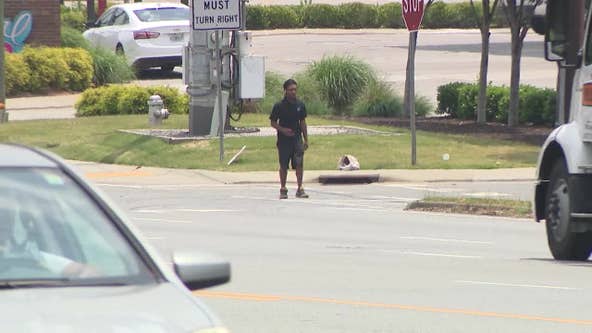 Pickup truck driver slams into man and drives off, victim in critical condition