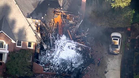 House fire guts Alpharetta home off Centennial Drive