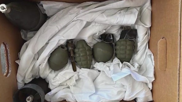 'Collection' of explosive found by junk hauling company in Cobb County home