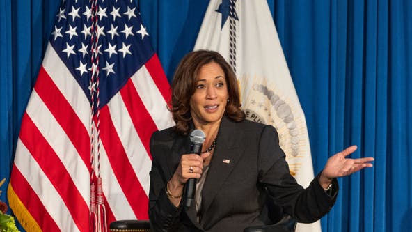 VP Kamala Harris arrives in Atlanta for appearance at Morehouse College