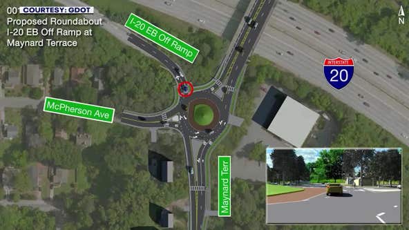 Construction to begin on planned roundabout off I-20 at Maynard Terrace