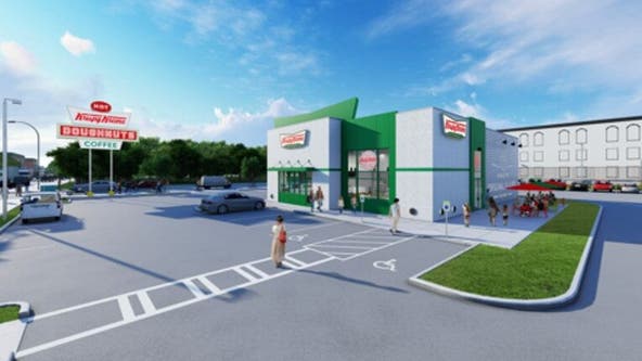 Opening date announced for Shaquille O'Neal's Krispy Kreme on Ponce de Leon, original destroyed by fire