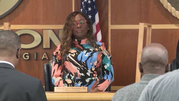 Clayton County Commissioner Felicia Franklin submits resignation