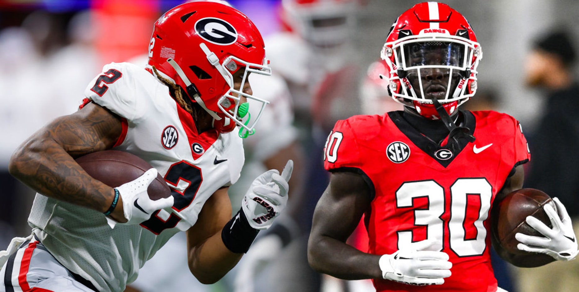 Georgia running backs Daijun Edwards, Kendall Milton announce plans to enter NFL draft