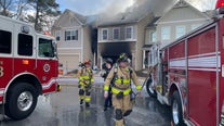 Marietta townhome fire displaces several residents Tuesday
