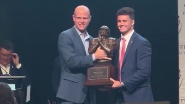 UGA wide receiver Ladd McConkey honored with 2023 Wuerffel Trophy