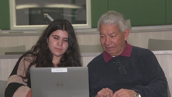 Gen Z student and Baby Boomer become unlikely study buddies