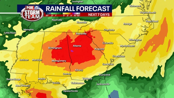 Atlanta weather: Rainy days ahead | How long will stormy weather last?