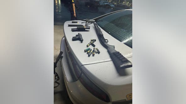 Three juveniles arrested in Hapeville for burglary, stolen vehicle with guns inside recovered