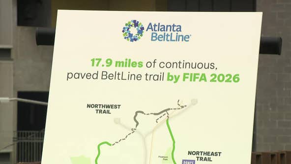 Atlanta BeltLine's southside portion to be completed before FIFA World Cup