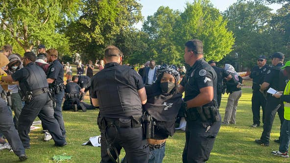 Police arrest pro-Palestine protesters on University of Georgia campus