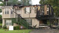 Family of 3 escapes burning home in Lithonia