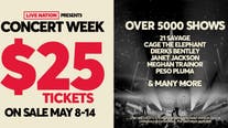 Live Nation Concert Week: $25 tickets to 5K shows, including Atlanta