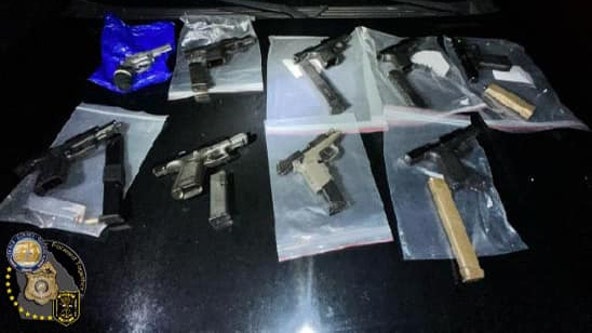 11 arrested in drug, firearm busts at DeKalb County gas stations, police say