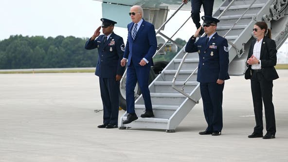 Atlanta Presidential Debate: President Biden arrives in Georgia for debate