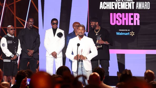 Usher, Killer Mike honored at BET Awards