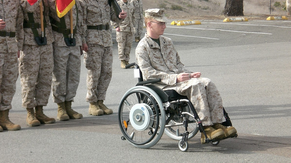 U.S. Marine talks about 2006 Iraq injury, recovery and nonprofit that helps injured veterans