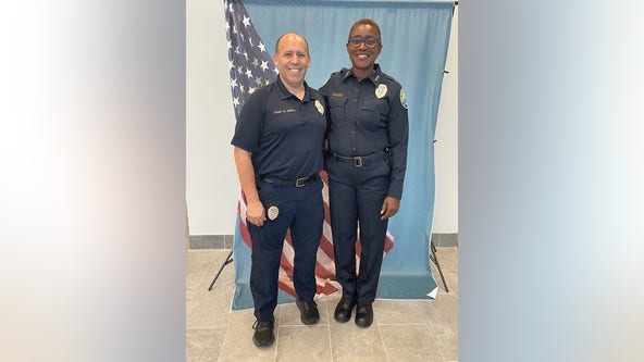 Chamblee swears in 1st female assistant police chief