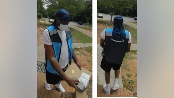 Porch pirate posed as Amazon driver to take packages, police say