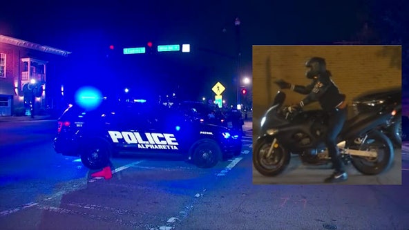 Motorcycle-riding gunman in custody for deadly Alpharetta shooting, police say