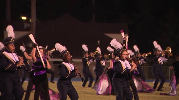 Apalachee high school's band makes triumphant return to the field following tragedy