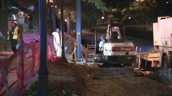 Water main break repaired near Perimeter Center West