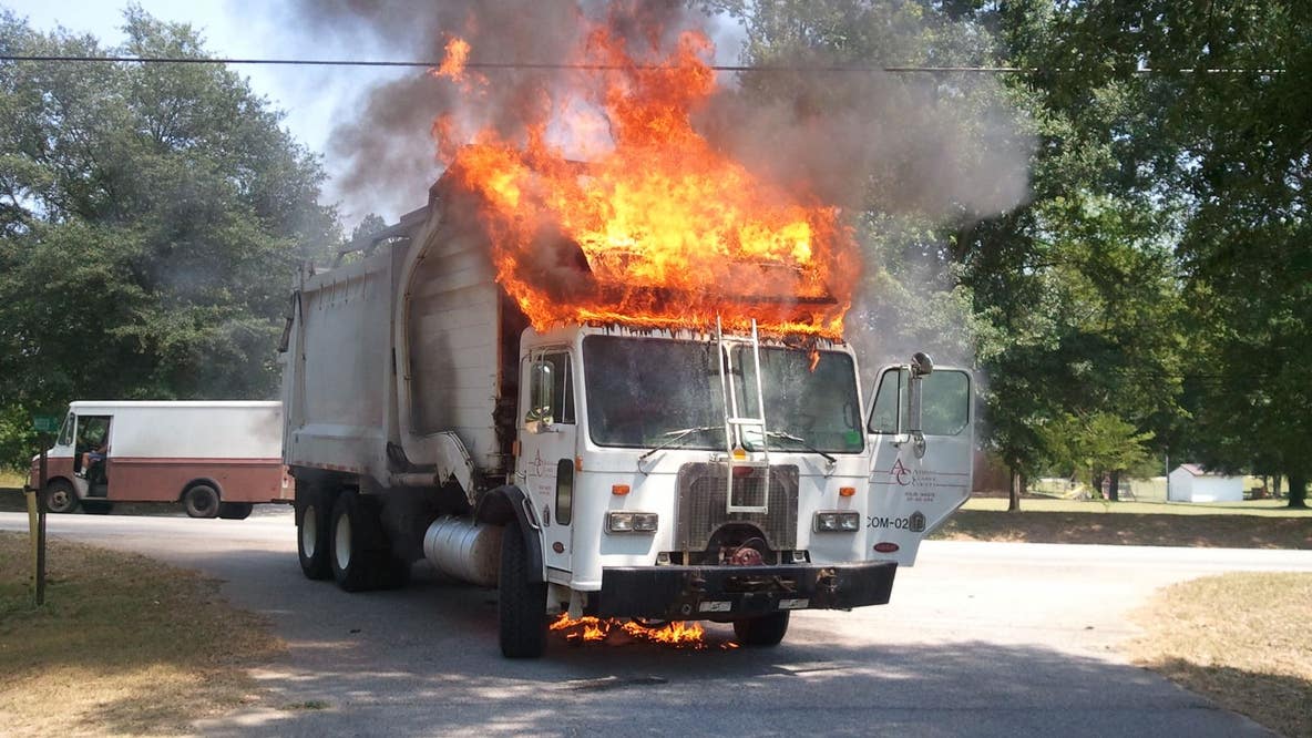 Athens police warning about dangers of throwing away batteries