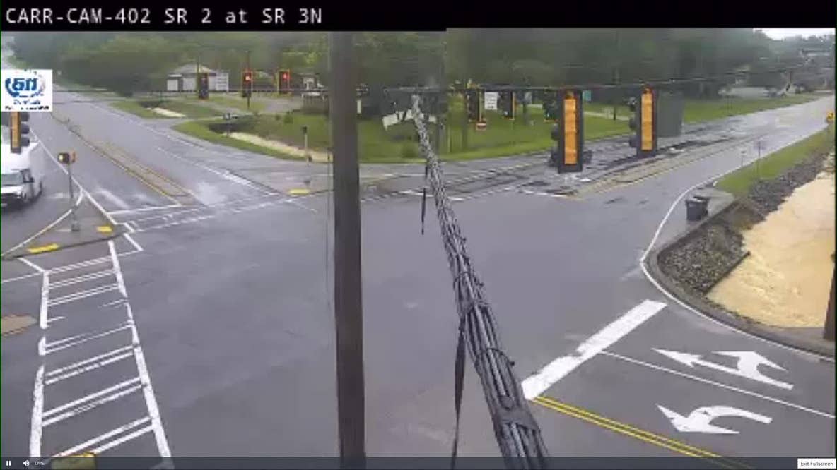 Flash flooding in northwest Georgia | Multiple roads impassible due to high water