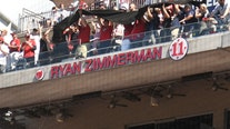 Washington Nationals officially retire Ryan Zimmerman's jersey