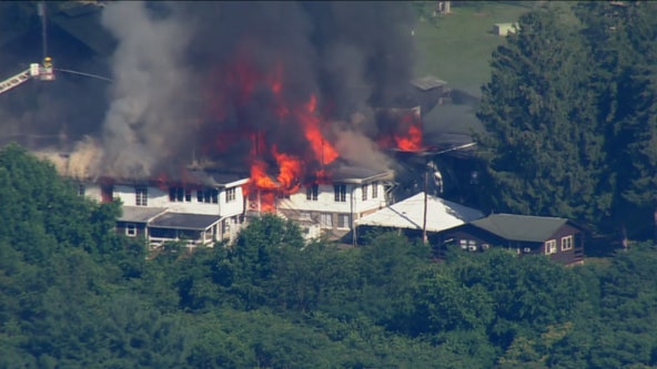 Camp Airy building damaged in massive 2-alarm fire deemed total loss