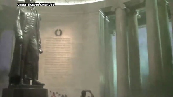 Derecho 2012: Video from inside Jefferson Memorial shows powerful storm moving across DC region