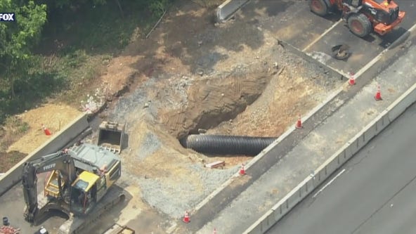 I-270 sinkhole: Officials announce repair work is complete, roadway fully reopened