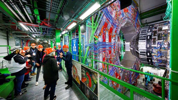 The CERN Large Hadron Collider was rebooted and is already discovering exotic particles