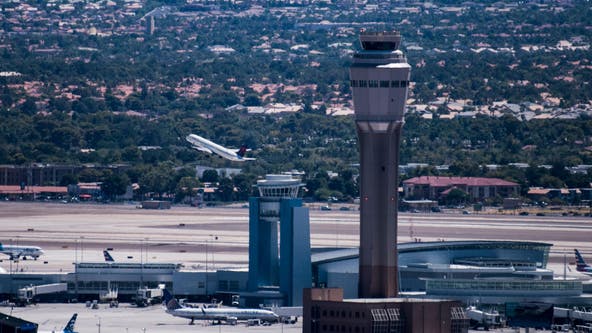 Las Vegas airport erupts in panic after loud noise from 'unruly subject'