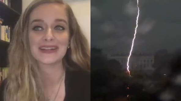 Sole survivor of lightning strike outside White House speaks to FOX 5