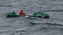 Irish man makes history rowing from New York to Ireland