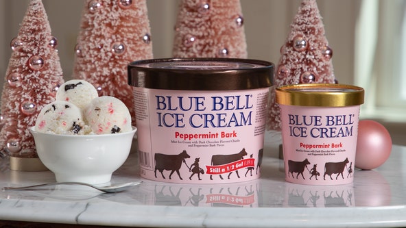 Blue Bell announces return of 'holiday favorite' Peppermint Bark ice cream