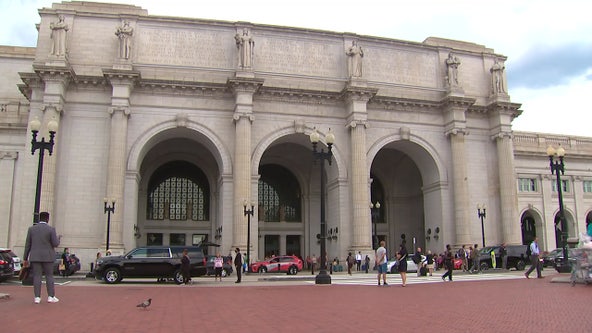 Rescue at DC’s Union Station after person on roof of train car suffers electrical injury