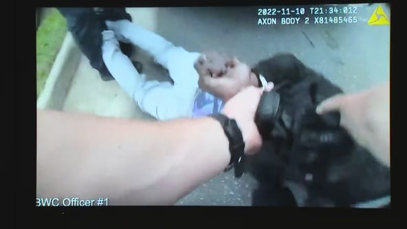 Fairfax County Police release body-camera footage from in-custody death