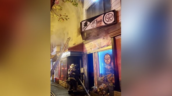 Firefighter injured in early morning U Street blaze